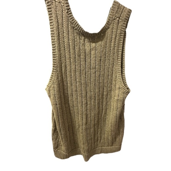 LOFT Cable Knit Sweater Vest l - Picture 3 of 6